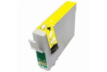 Epson T0714 Kompatibilní inkoustová kazeta  žlutá s čipem Pigment
